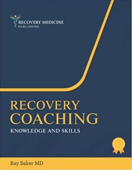 The cover of Recovery Coaching by Ray Baker.