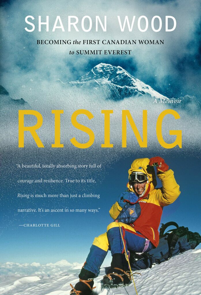 The cover of Rising by Sharon Wood