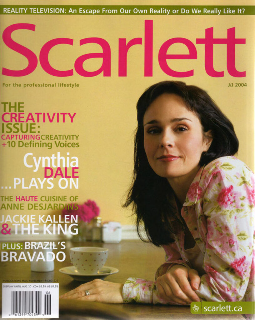 The cover of Scarlett magazine