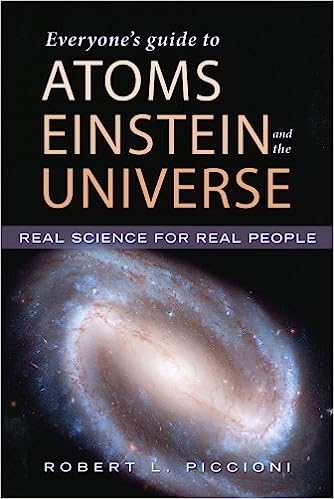The cover of Atoms, Einstein, and the Universe by Robert L. Piccioni