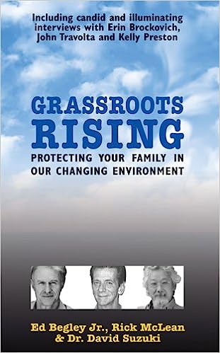 The cover of Grassroots Rising by Ed Begley Jr, Rick McLean & Dr. David Suzuki