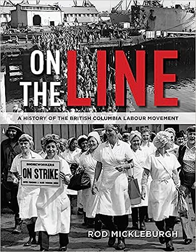 The cover of On the Line by Rod Mickleburgh