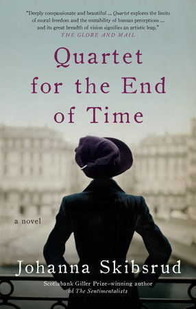 The cover of Quartet for the End of Time by Johanna Skibsrud